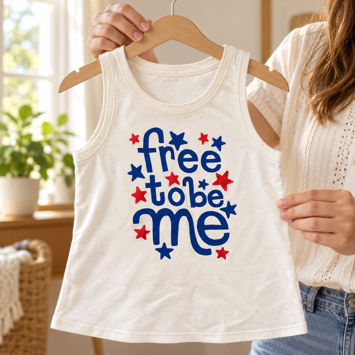 Blusa Cat & Jack Free to be me crema · 5T, ejemplo de uso