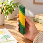Cajita de 5 crayones de colores, ejemplo de uso