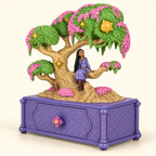 Disney Wish · caja musical de los deseos de Asha