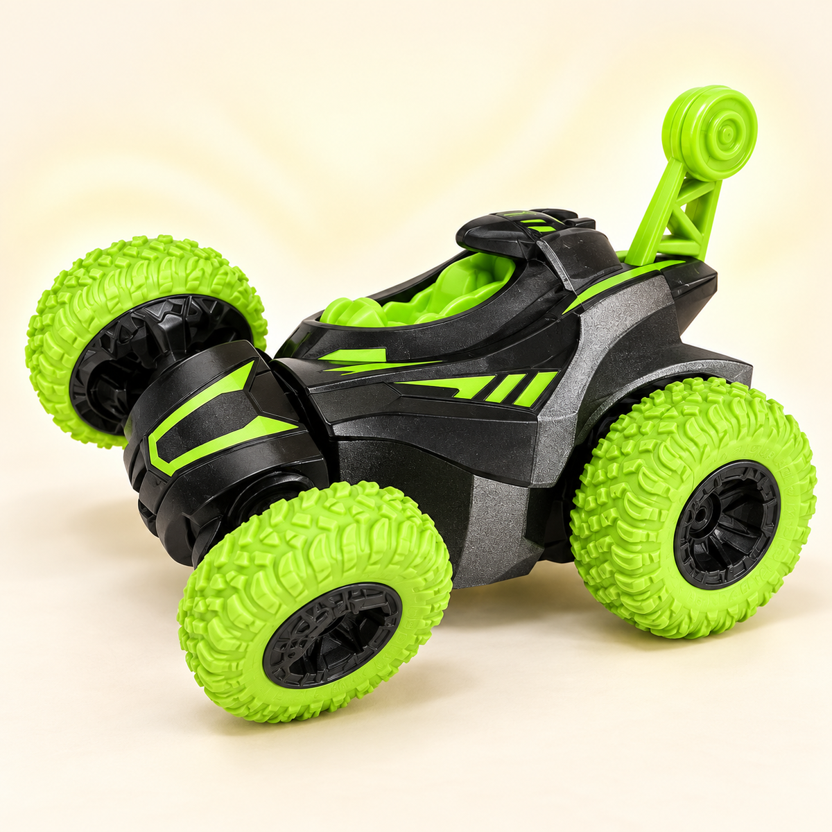 RC Stunt Blaster · carro acrobático 360° verde
