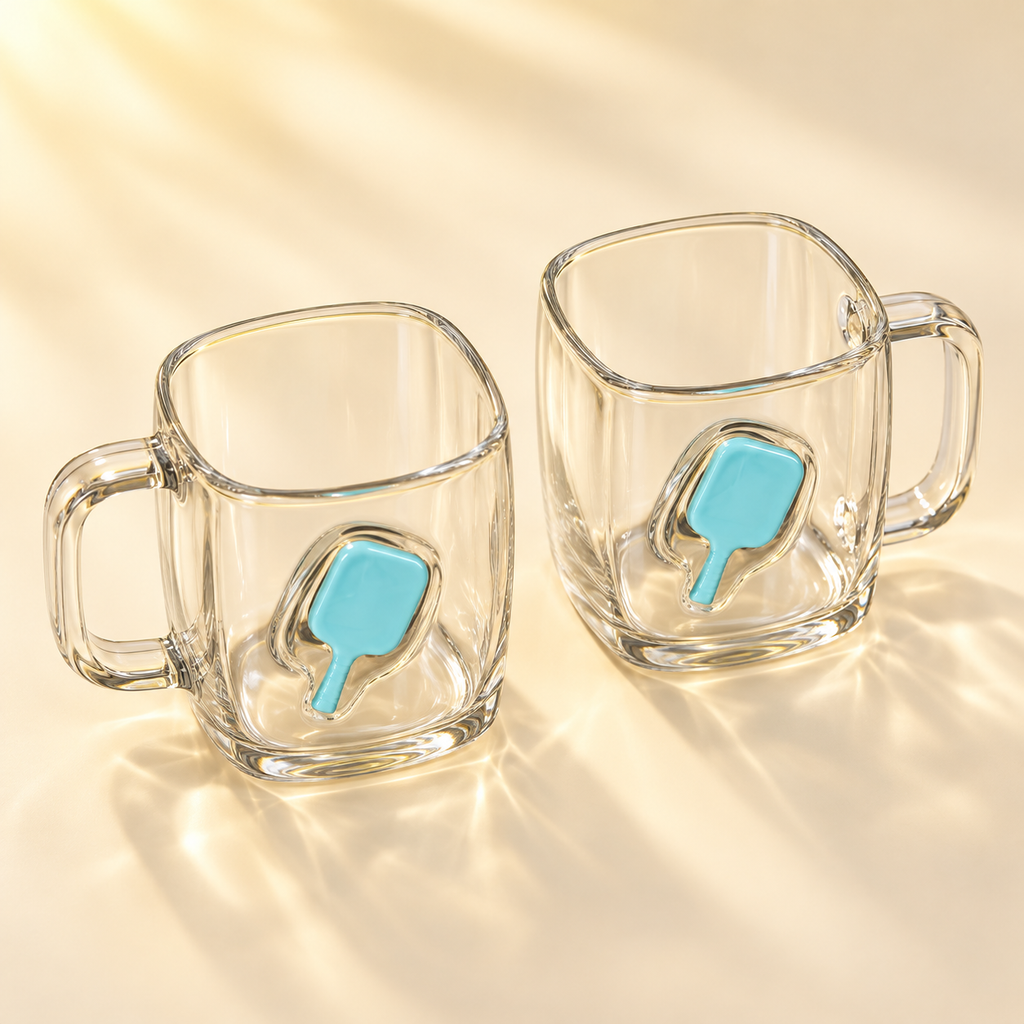 Pickleball Collection · set de 2 vasos con asa