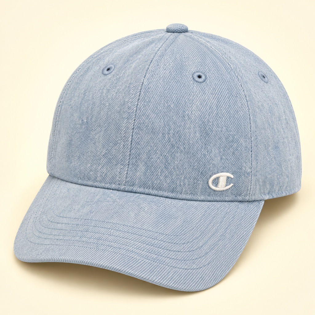 Champion · gorra azul denim ajustable para mujer