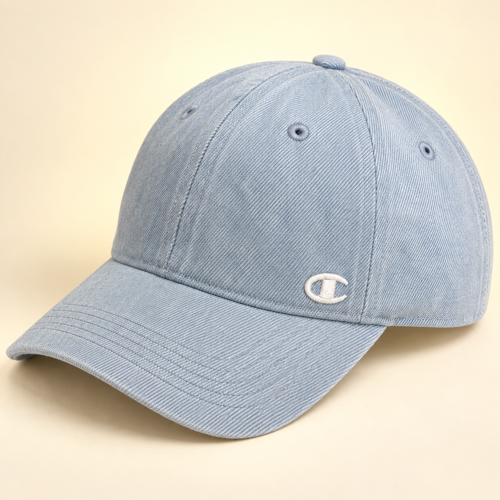 Champion · gorra azul denim ajustable para mujer