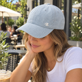 Champion · gorra azul denim ajustable para mujer