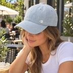 Champion · gorra azul denim ajustable para mujer