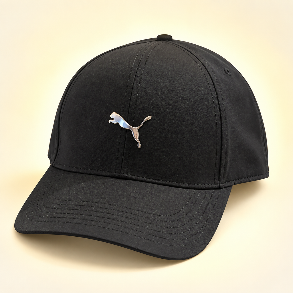 Puma · gorra negra Ponytail ajustable para mujer