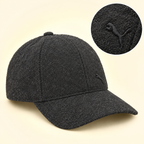 Puma · gorra negra texturizada ajustable