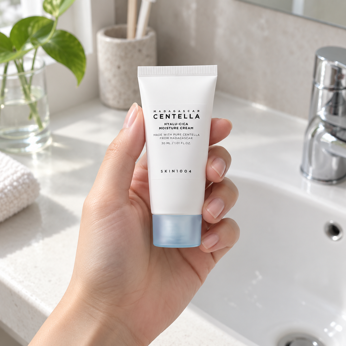 SKIN1004 · crema facial Hyalu-Cica Moisture Cream de 30 ml