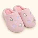With Love by Handcraft · pantuflas rosas con ositos talla L 8–9