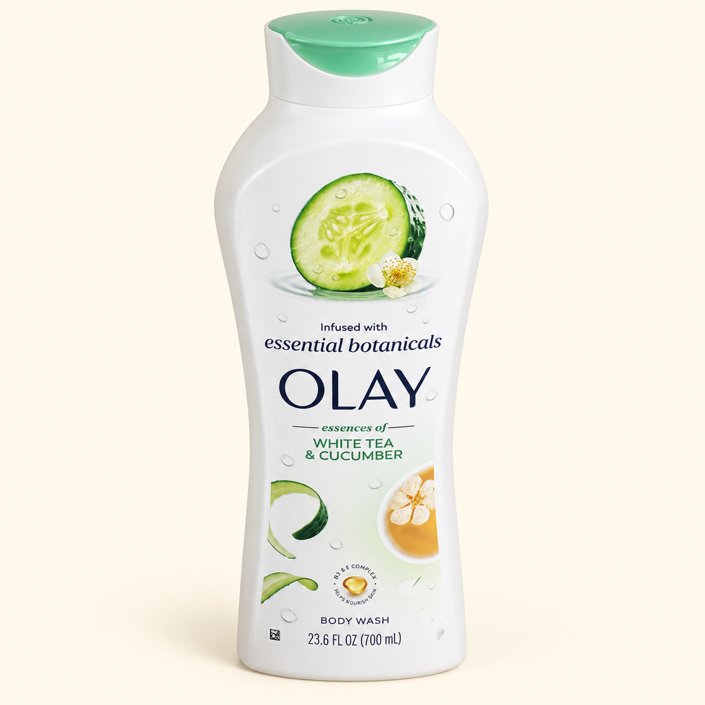 Olay · gel de baño té blanco y pepino 700 ml