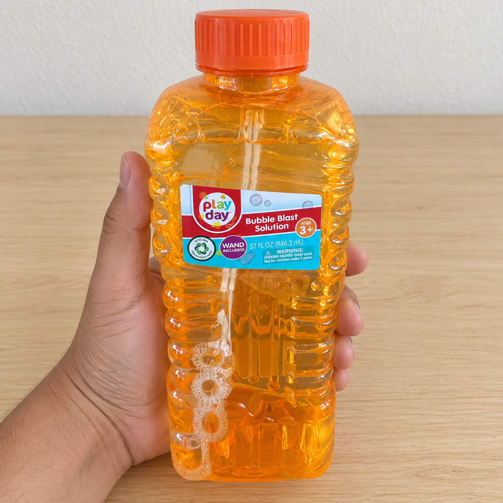 Play Day · líquido para burbujas con varita 946 ml