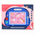Pizarrón magnético infantil de unicornios