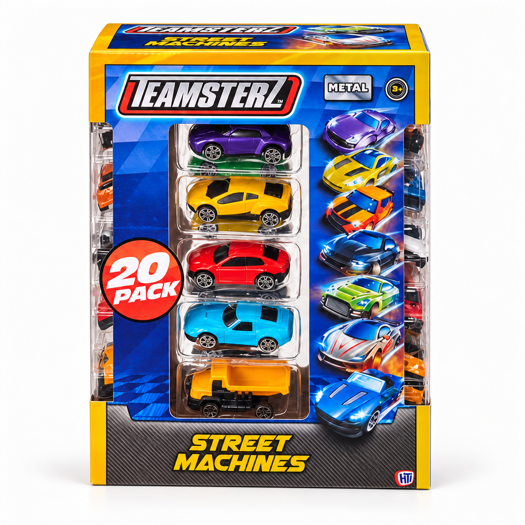 Teamsterz Street Machines · paquete de 20 autos