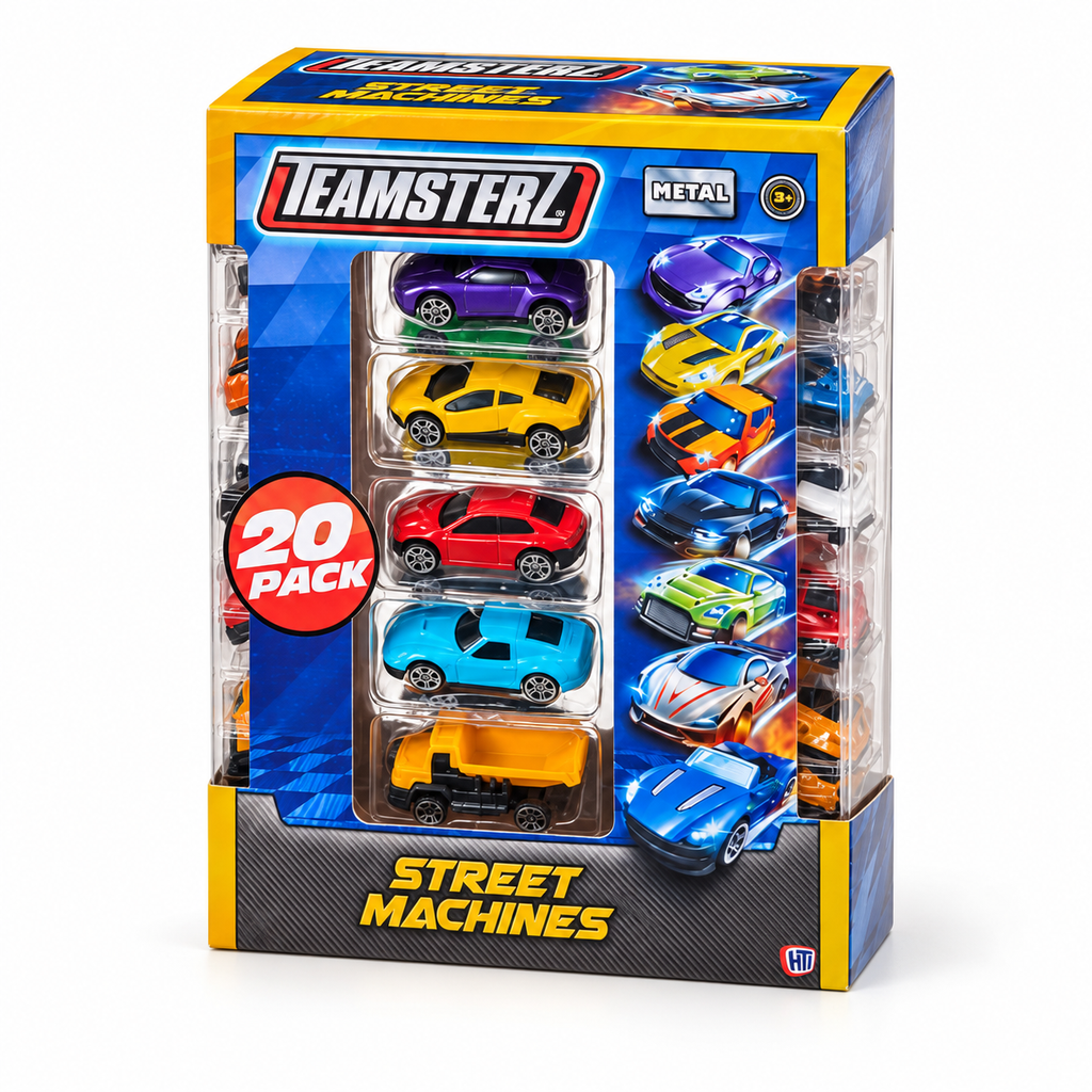 Teamsterz Street Machines · paquete de 20 autos