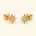 Aretes de estrella pequeños