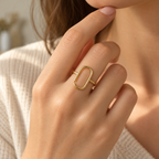 Anillo rectángulo abierto, ejemplo de uso