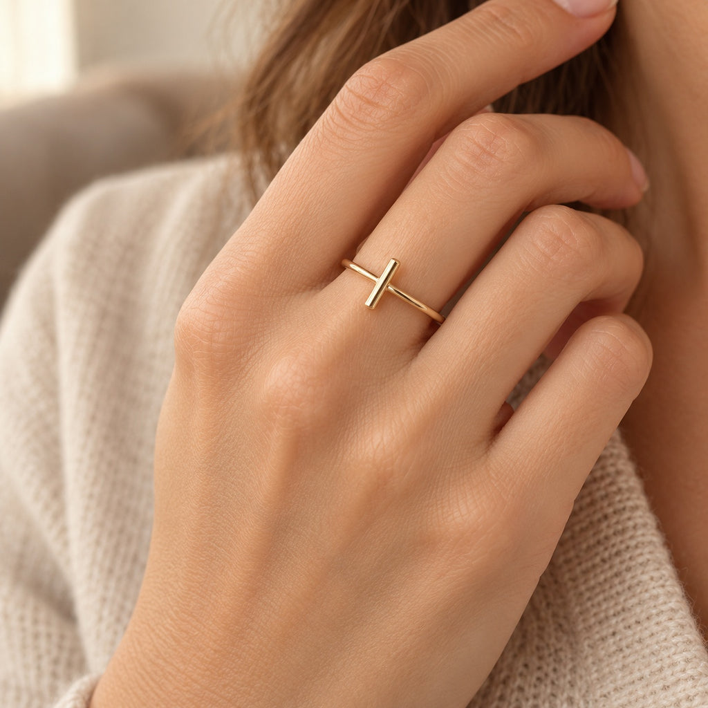 Anillo barra en t, ejemplo de uso