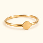 Anillo disco pequeño, vista de estudio en ángulo