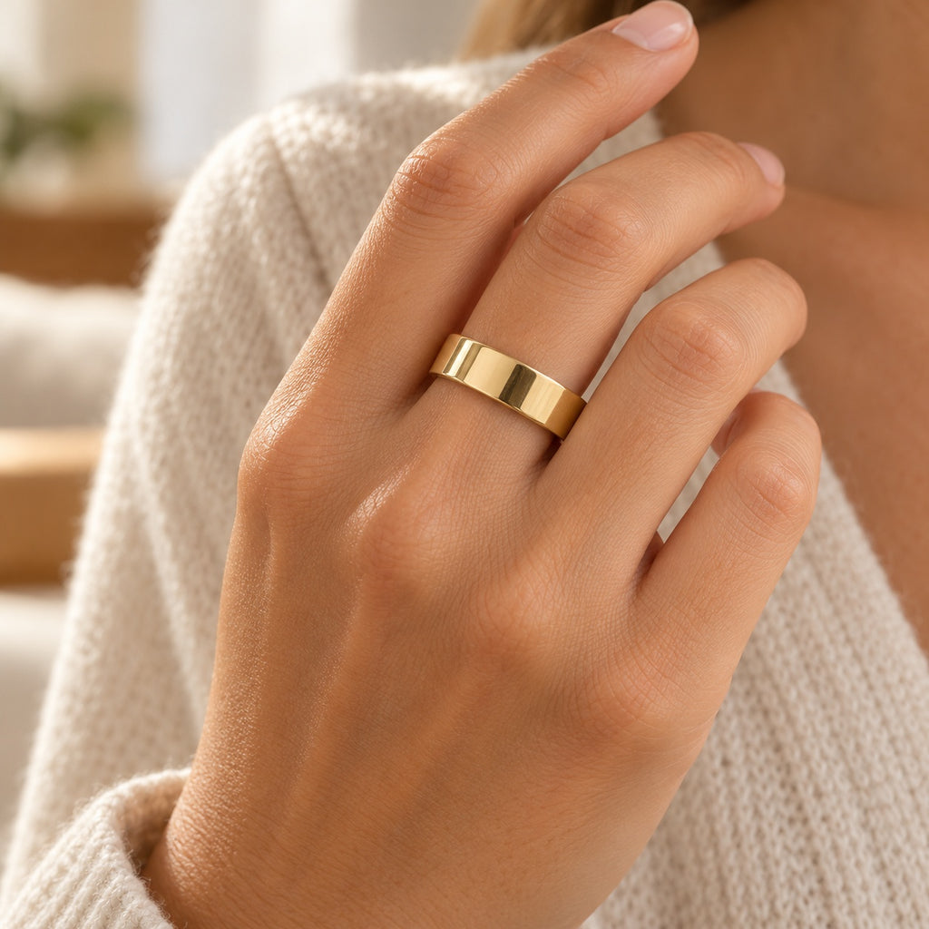 Anillo banda ancha plana, ejemplo de uso