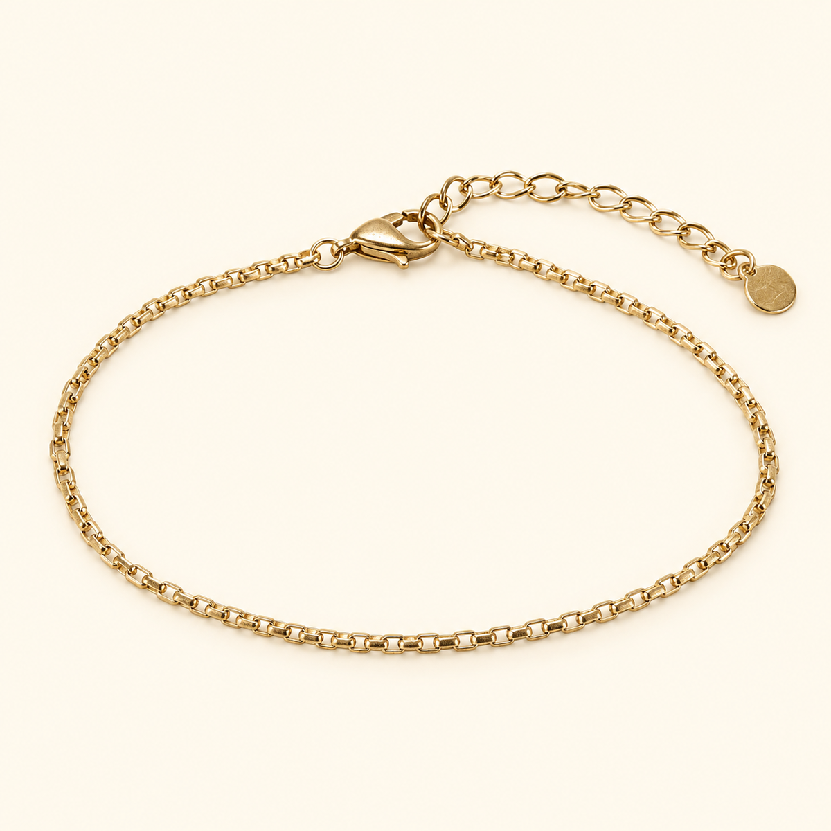 Pulsera fina tipo cadena