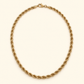 Collar de eslabón torcido