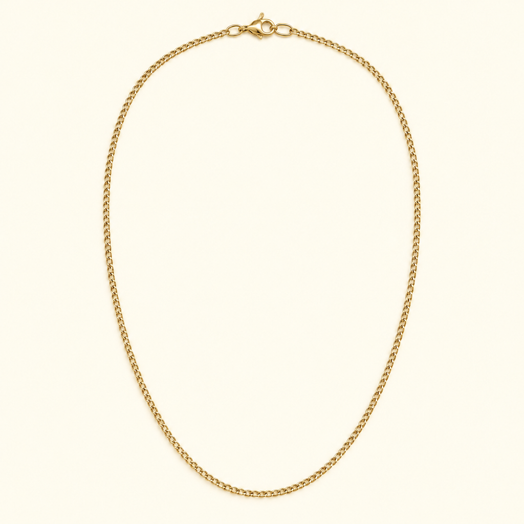 Collar de cadena sin dije