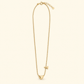 Collar con corazón y barra T