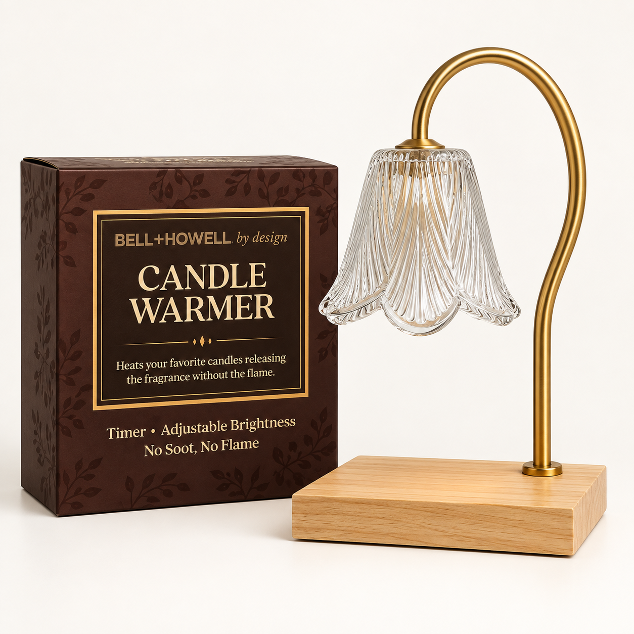 Calentador de velas Bell + Howell by design