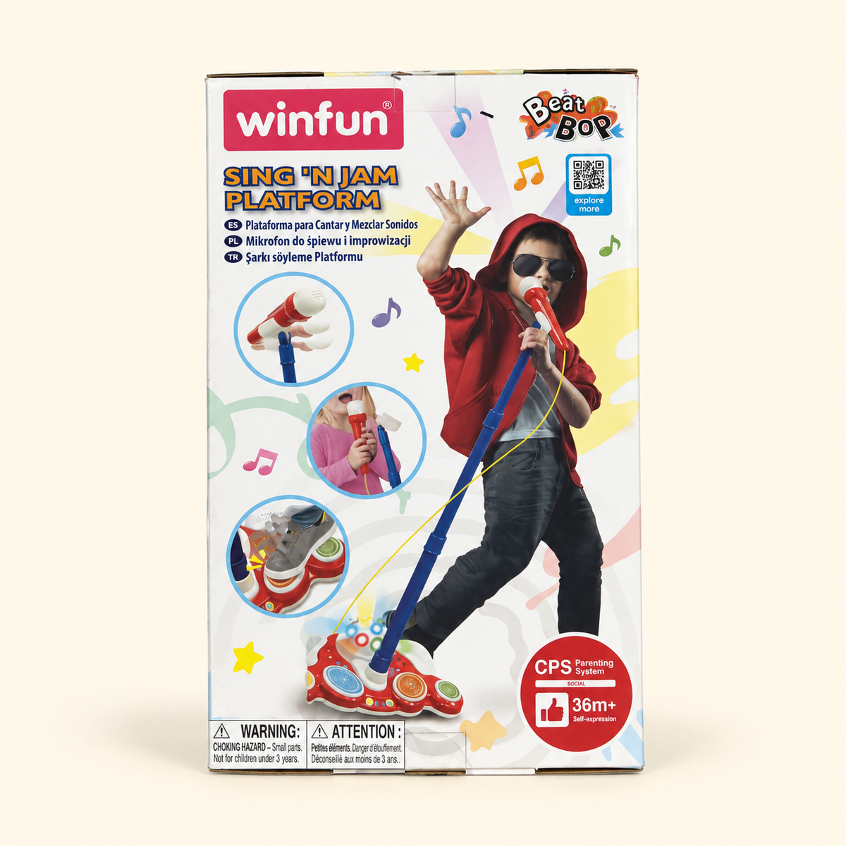 Winfun Sing ’N Jam Platform · juguete musical