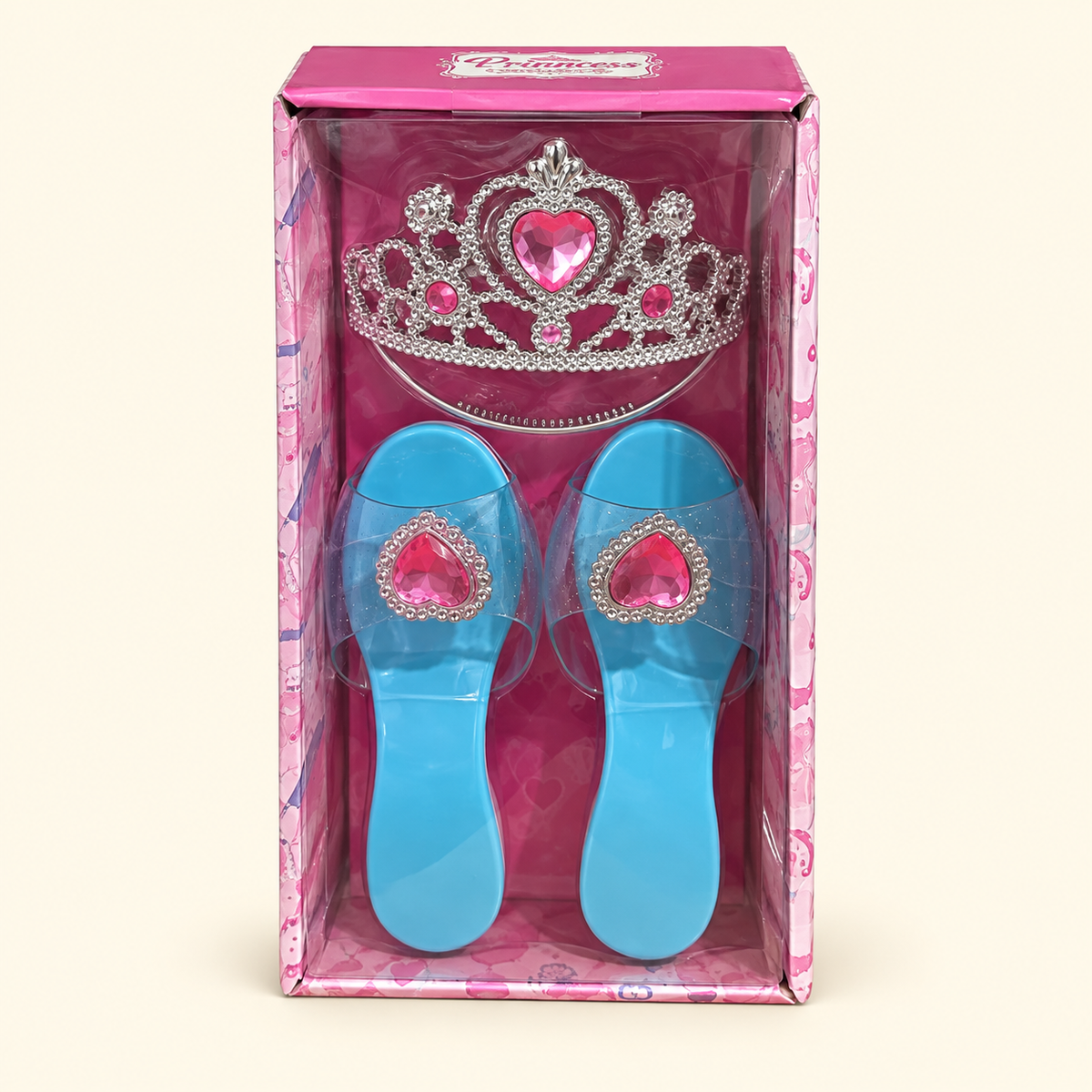 Set de zapatillas y tiara para jugar a disfrazarse