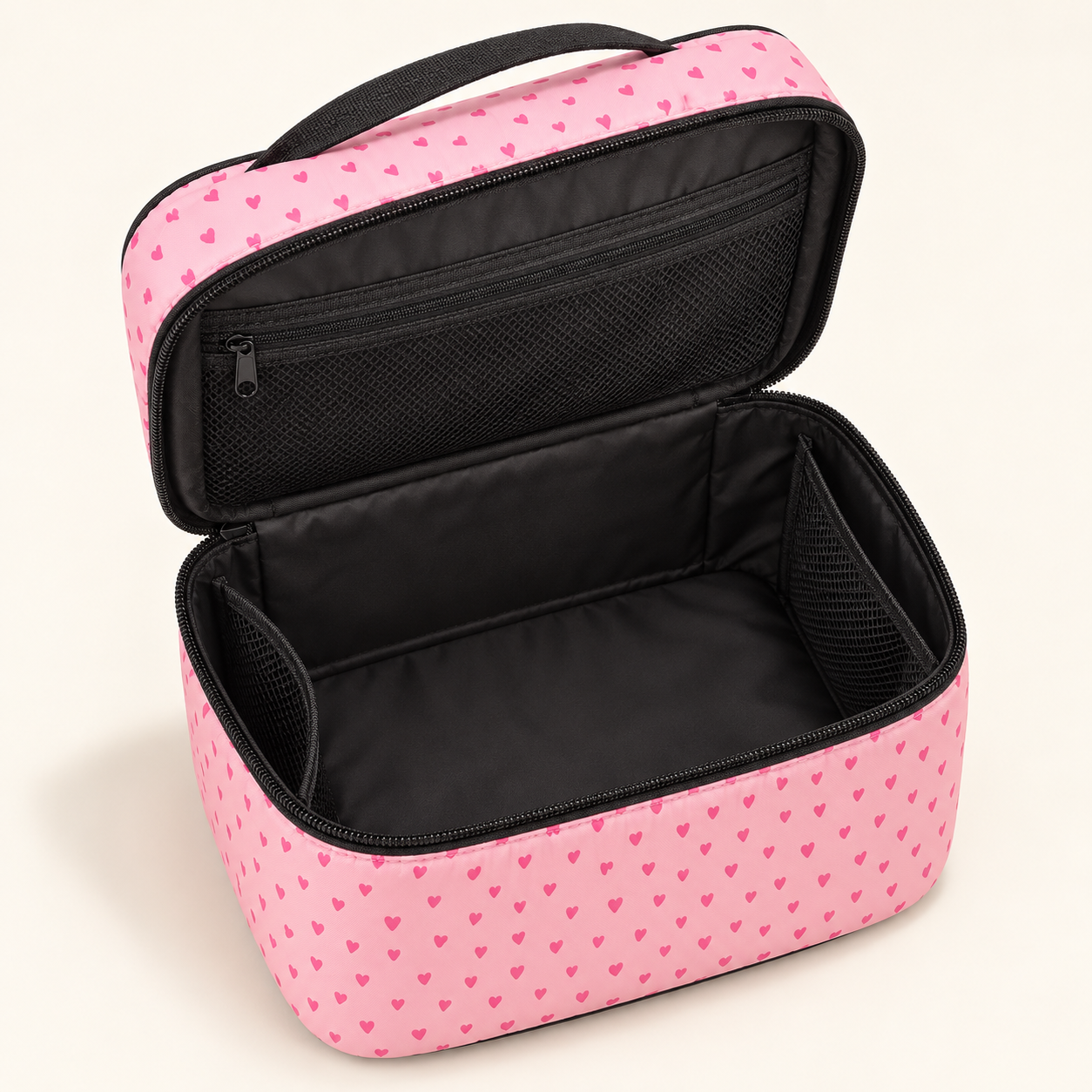 Rachel Rachel Roy · train case rosa de corazones
